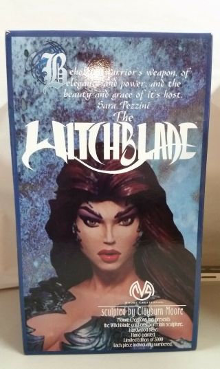 Cs Moore Witchblade Statue Chaos Comics 65/5000 Full Size Signed