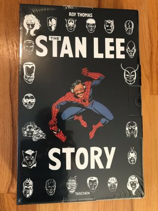 The Stan Lee Story By Roy Thomas Xxl Taschen Hc Book Marvel Comic