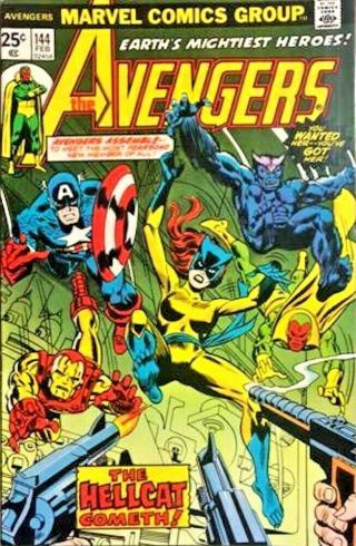 Avengers 144 Comic 1st Appearance Of Hellcat Patsy Walker Tv Jessica Jones Alias