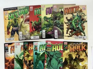 Marvel The Incredible Hulk Comics 1,  2,  3,  4,  5,  6,  7,  7.  1,  8,  9,  10,  12