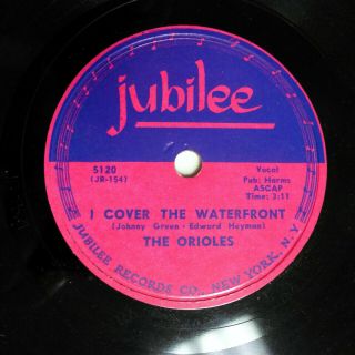 Orioles Doowop 78 I Cover The Waterfront One More Time Minus Jubilee Tb2007