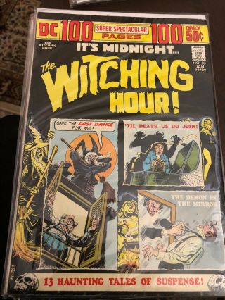 The Witching Hour - 4 Bronze Age Dc Horror Comics - (1972,  Dc)