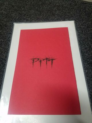 Image Comic Book - PITT - 1 Ashcan - Signed by Dale Keown,  Brian Hotton 3346/5500 red 6