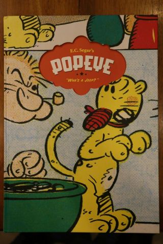Popeye By E.  C.  Segar Volume 5 Hardcover Wha 