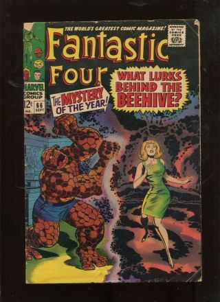 Fantastic Four 66 (3.  5) 1st Cameo Warlock