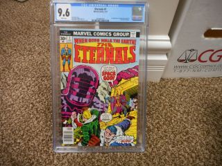 Eternals 7 Cgc 9.  6 Marvel 1977 1st Appearance Of Jemiah 1st Tefral Nm White Pgs