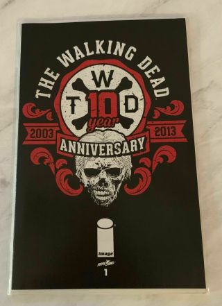 Near The Walking Dead 1 Black Friday 10th Anniversary Edition Mystery Nm