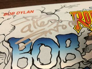 ROCK N ROLL COMICS (Revolutionary) - - 50 51 52 - - Full BOB DYLAN - - Signed 2