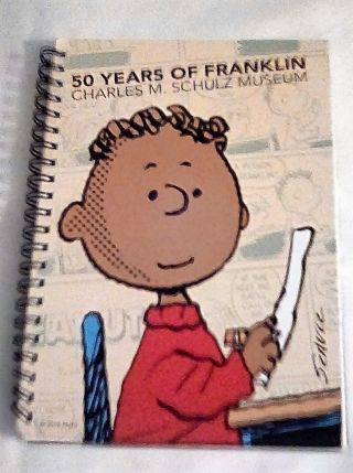 Peanuts Franklin Lined Notebook 50 Years Of Franklin Chas M Schulz Museum