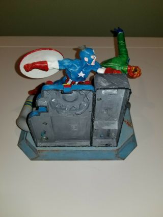 Captain America Red Skull 1998 Marvel Professionally Painted Model Statue Figure 4