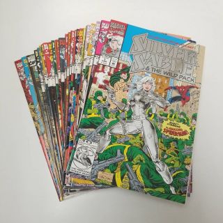 Silver Sable And Wild Pack Set Of 29 (1 - 10,  12 - 16,  18 - 22,  24 - 32) Vfnm (avg. )