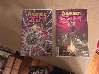 Invader Zim Comics Issue 1&2