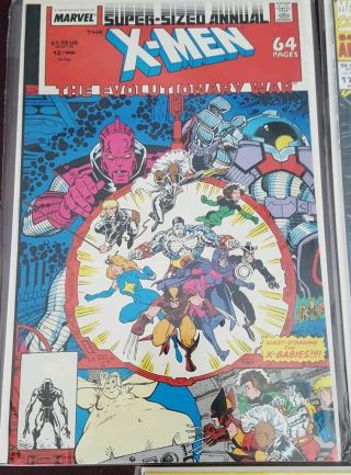 The X - Men Annual 12 16 17 18 & X - Men Shatter Shot 1 (Marvel Comics) NM 2