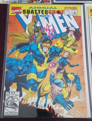 The X - Men Annual 12 16 17 18 & X - Men Shatter Shot 1 (Marvel Comics) NM 5