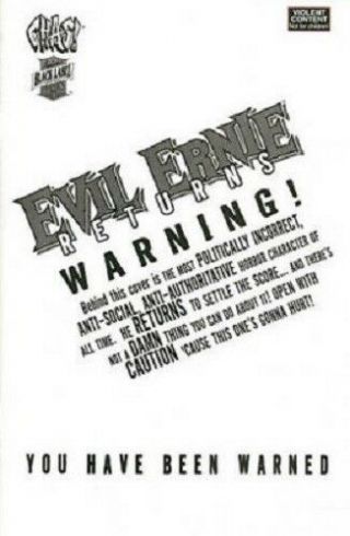 Evil Ernie Returns 1 Premium Edition Chaos Comics 2001 Vf/nm