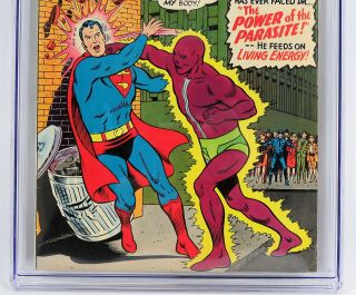 DC Action Comics 340 CGC 7.  0 Off - White to White Pages Origin 1st Parasite 1966 3