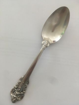 Wallace Sterling Silver Grande Baroque Tea Spoon 6.  3/8 "