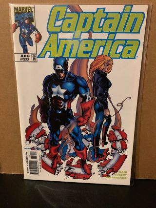 Captain America 20 21 22 23 24 25 26 27 NM Marvel Comics Vol 3 Combine 2