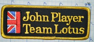 John Player Team Lotus Racing Vintage Patch