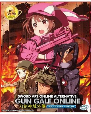 Anime Dvd Sword Art Online Alternative: Gun Gale Online Eps 1 - 12 End Box Set