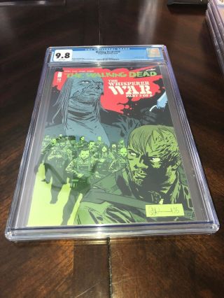 Walking Dead 159 Death Of Lucille Cgc Ss 9.  8