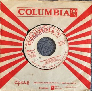 ADRIANO CELENTANO - CHILE MEGARARE PROMO SINGLE COLUMBIA 45 RPM 7 