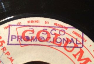 ADRIANO CELENTANO - CHILE MEGARARE PROMO SINGLE COLUMBIA 45 RPM 7 