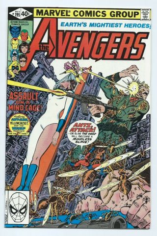 The Avengers 195 Marvel (1980) Comic Book