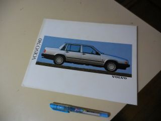 Volvo 740 Japanese Brochure 1990/10? E - 7b230 E - 7b230w