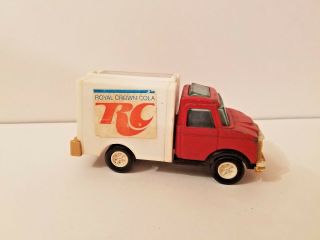 Vintage Rc Cola Delivery Truck With 2 Pop Case Tootsie Royal Crown Cola