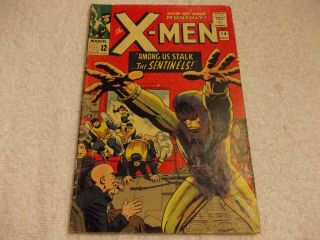X - Men 14 1965 1st Appearance Sentinels Stan Lee Jack Kirby Silver Age Marvel 2 3