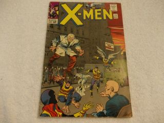 X - Men 11 1965 1st App " The Stranger " Early Magneto Stan Lee Jack Kirby Marvel 2