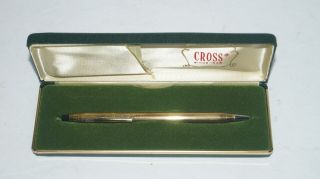 Cross Writing Pen With Case Commemorating Member Fruehauf 