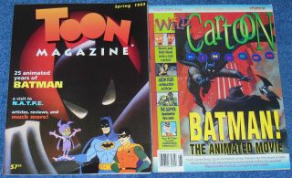 Batman Animated Style Guide Magazines Filmation Hanna Barbera Bruce Timm 1993