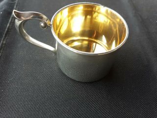 Vintage Sterling Silver Baby Cup By Alvin