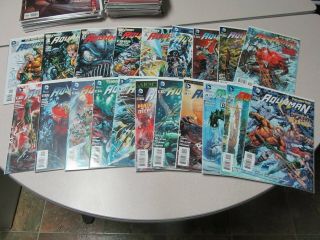 Aquaman 0 - 25 Plus Annual 1 Geoff Johns Complete Run 27 Comics Dc 52