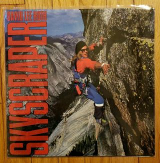 David Lee Roth Skyscraper Vinyl Lp 1988 Orig Club Wb Van Halen Rock