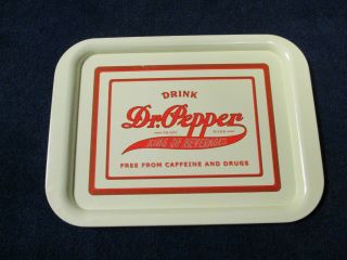 Dr Pepper Metal Serving Tray For Collectors 