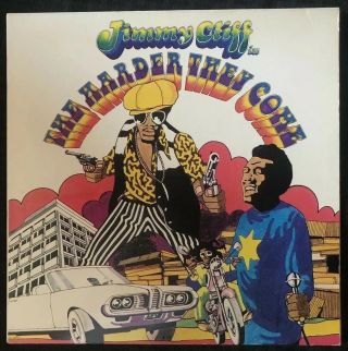 Jimmy Cliff The Harder They Come 1973 Album Lp Mango Mlps - 9202 1st Press - Ex,