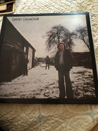 David Gilmour Self Titled Columbia Jc 35388 Lp Vg,  Gatefold