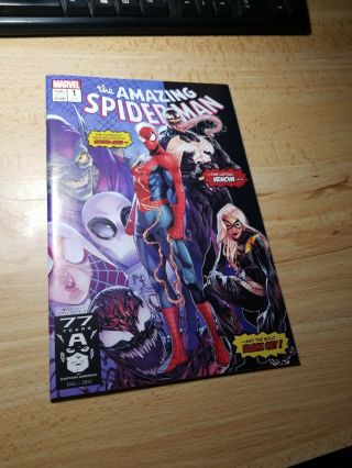 Spider - Man 1 Stadium Jamal Campbell Mutants 98 Cover Limited To 3000