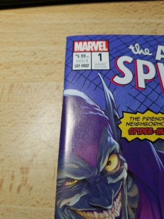 Spider - Man 1 Stadium Jamal Campbell Mutants 98 Cover Limited to 3000 3