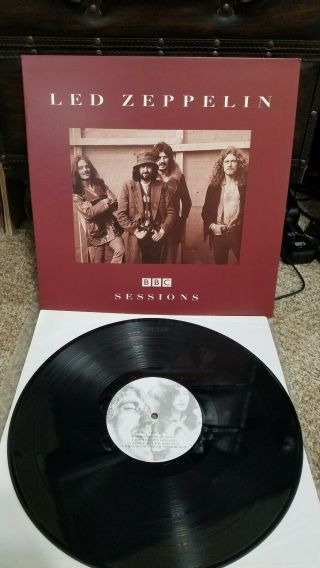 Ex,  Rare Led Zeppelin Bbc Sessions Lp German Import Not Tmoq 1973 Blimp Records