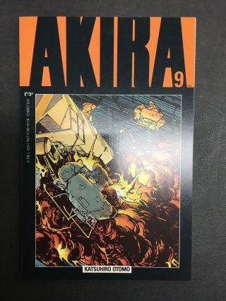 Akira 9 1989 Epic Comics Katsuhiro Otomo