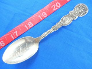 Antique 5 - 1/4 " Sabula Iowa Sterling Silver Big Souvenir Spoon - Us