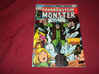 Frankenstein 12 (sep 1974,  Marvel) Bronze Age 9.  0/vf/nm Comic