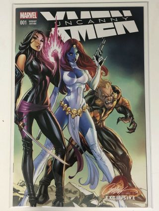 Uncanny X - Men 1 Scott Campbell Store Exclusive Variant Connecting Cover Marvel
