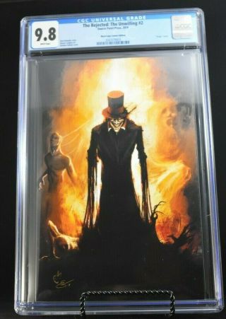 The Rejected: The Unwilling Black Cape Comics Edition Cgc 9.  8 1/100