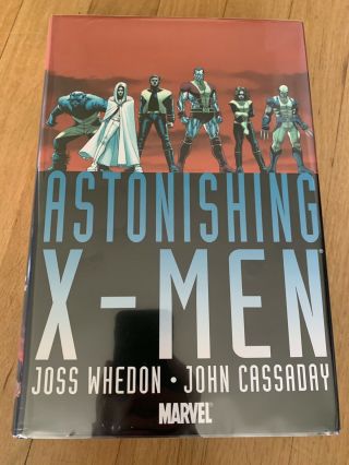 Astonishing X - Men Omnibus (joss Whedon,  Cassaday) - 1st Printing - Oop