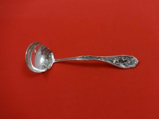 Carnation By Wm.  Rogers Plate Silverplate Cream / Sauce Ladle 5 3/4 "